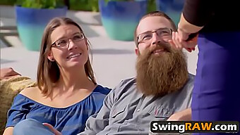 Real-Life Couples And Amateurs Engage In Partner Swapping In A Swinger Group